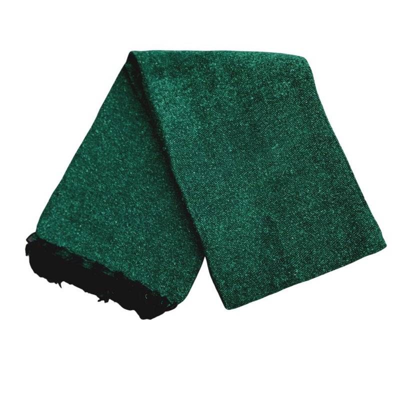 Open Road Goods Handmade Solid Color Yoga Blanket - Thick Mexican Blanket or Throw - Made for Yoga! (Green Blanket) - Image 1